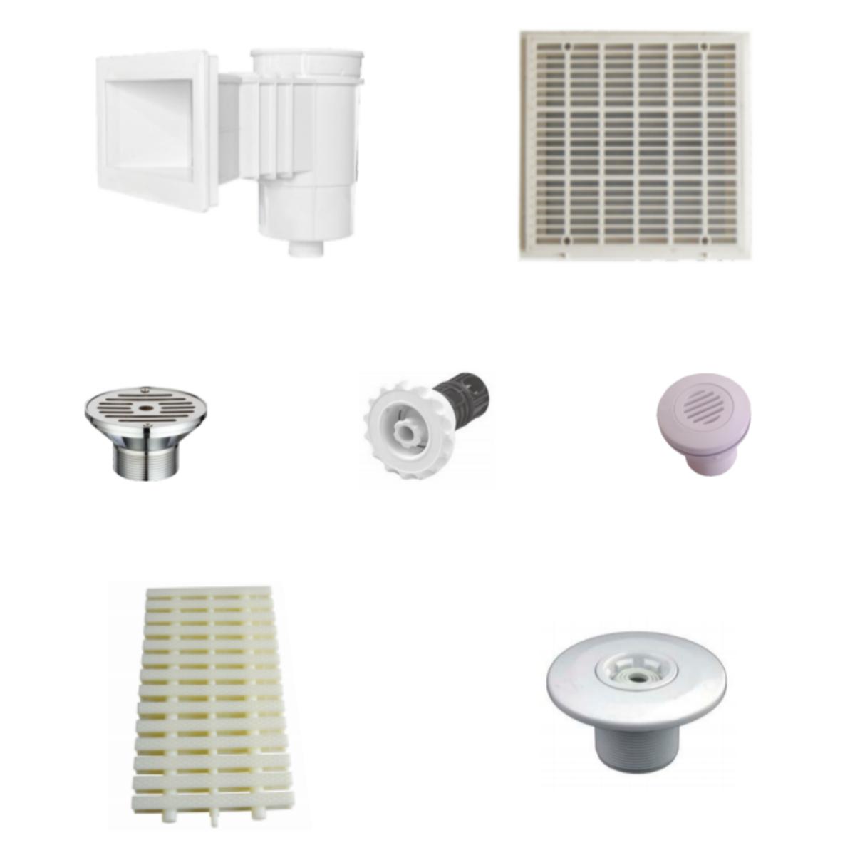 Pool Circulation Covers & Fittings